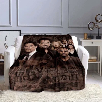 Criminal Mind Throw Blanket Weapons and drugs Flannel Singel TV Blankets for Beds Gift Bedding Home 2 - Criminal Minds Shop