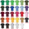 t shirt color chart 1 - Criminal Minds Shop