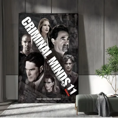 Criminal Minds Decorative Painting Poster