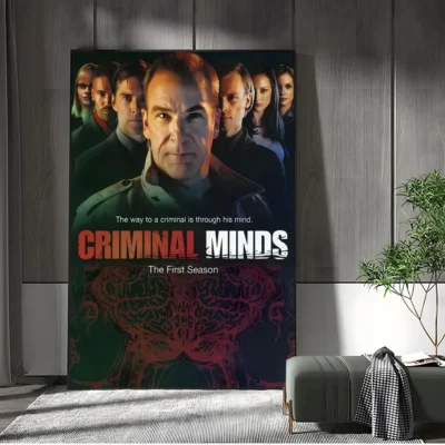 Criminal Minds Printing Decorative Canvas Poster